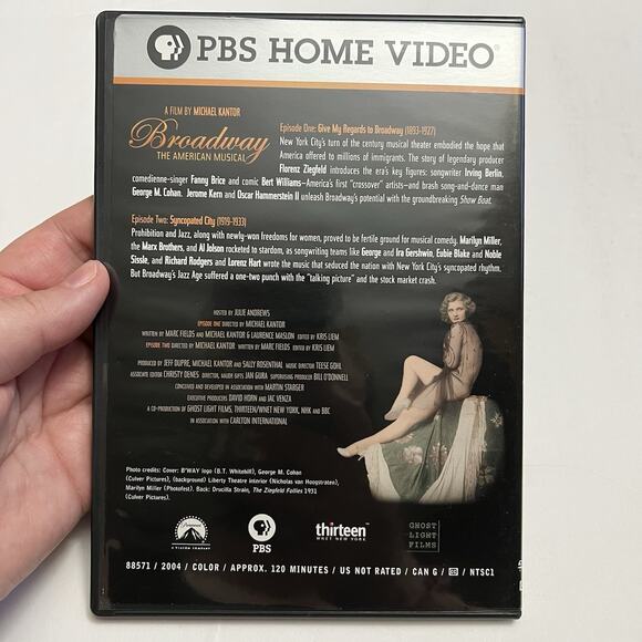 Broadway The American Musical B'Way PBS Home Video 3 DVD Box Set - Picture 7 of 16